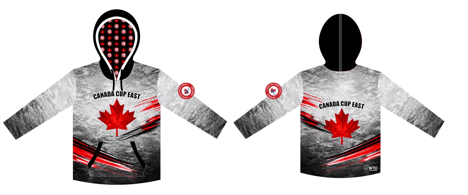 Canada Cup East Sublimated Hoodie - Front